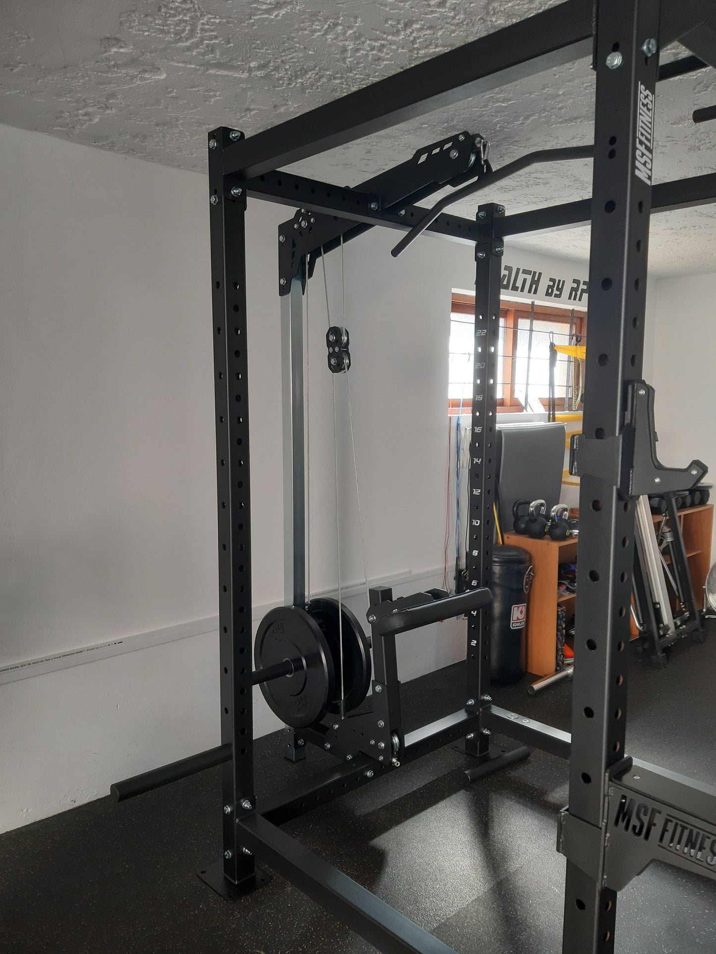 Power Rack Lat-pull Down Low Row