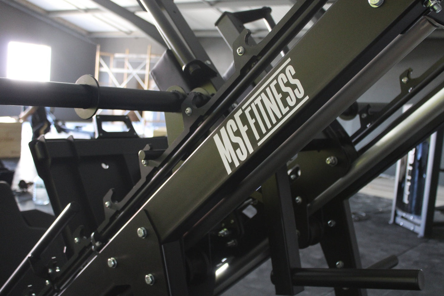 Leg Press Hack Squat Combo