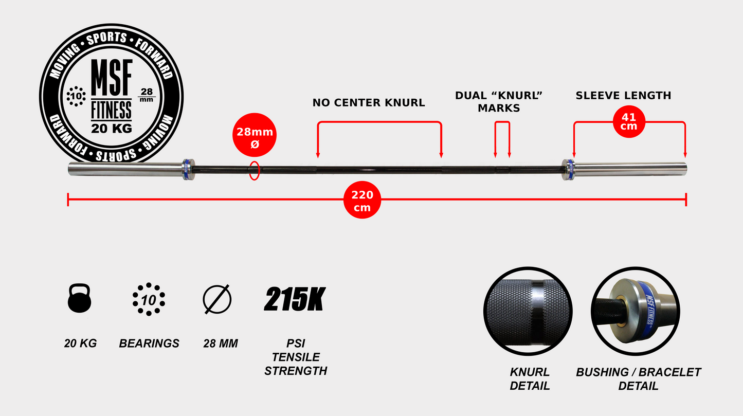 Barra Olímpica 20 Kg