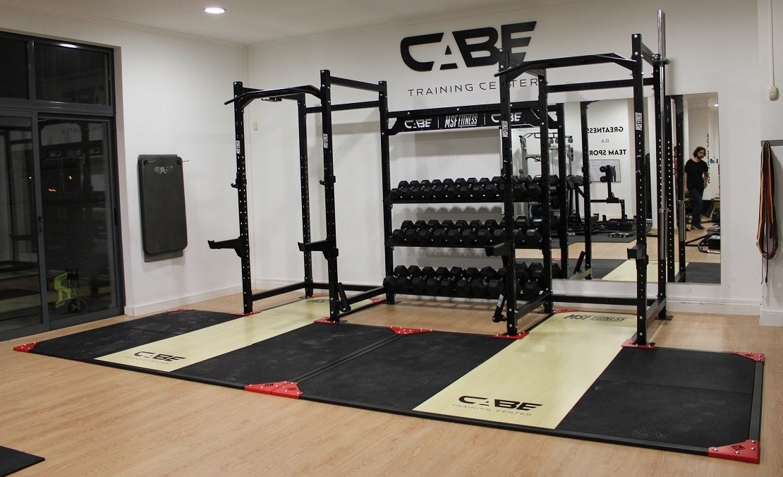 Plataforma de Halterofilismo com insert