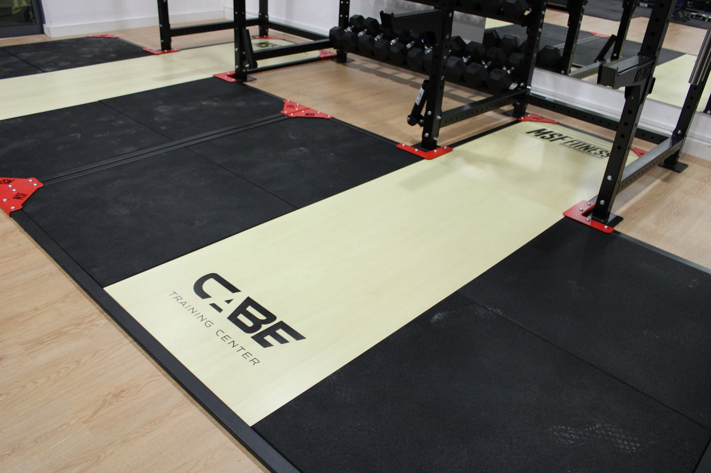 Plataforma de Halterofilismo com insert