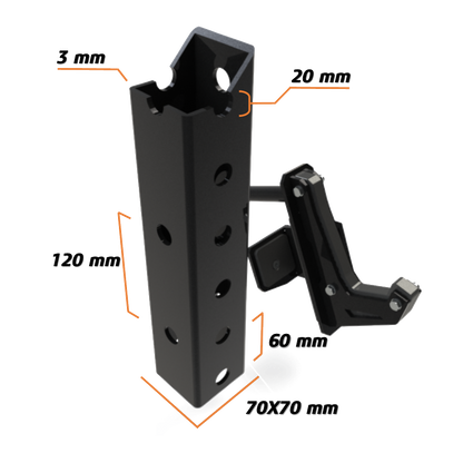 Power Rack PSS-L70:  100+100 Kg